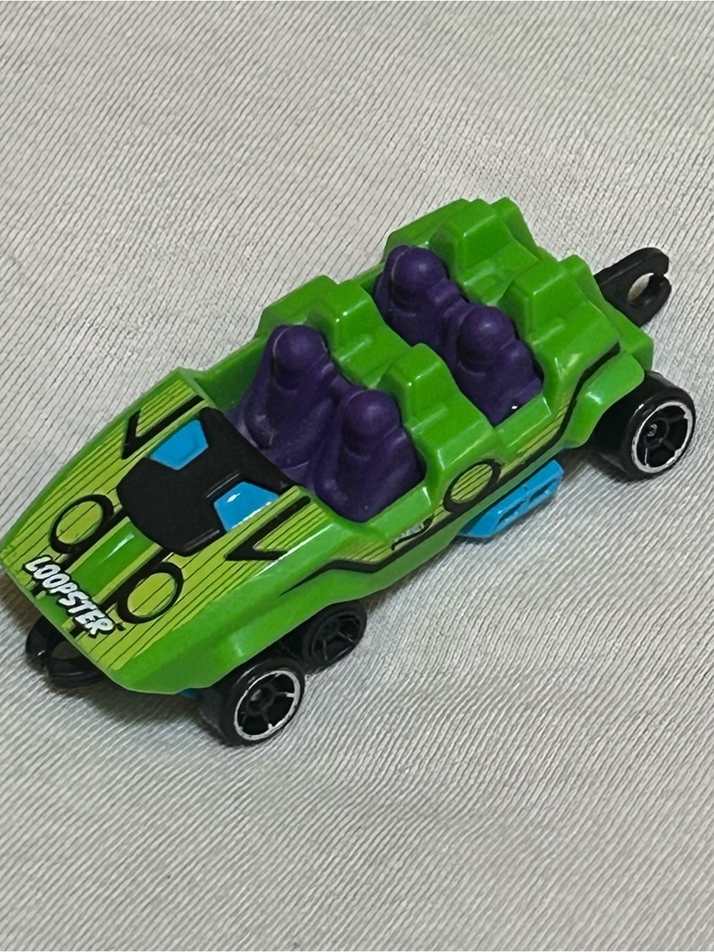 Hot Wheels Loopster (Experimotors Series - Lime Green & Purple)